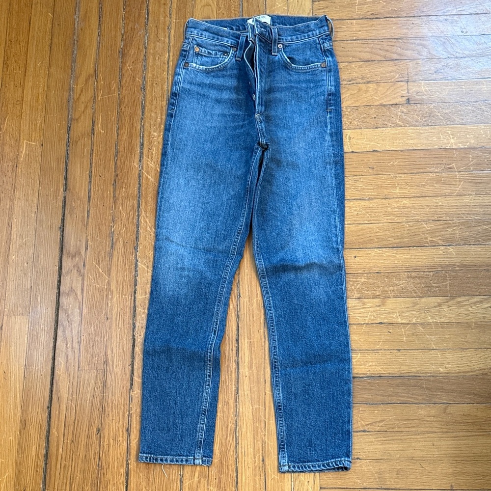 Agolde Skinny Blue Jeans
